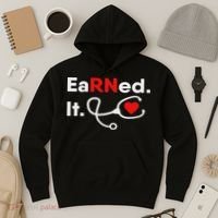 Earned It Rn Nursing Student Gifts For Women 2020 Hoodie thumb 3