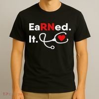 Earned It Rn Nursing Student Gifts For Women 2020 T-Shirt thumb 3