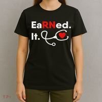 Earned It Rn Nursing Student Gifts For Women 2020 T-Shirt thumb 4