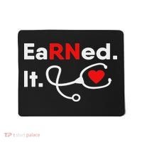 Earned It Rn Nursing Student Gifts For Women 2020 Mousepad thumb 0