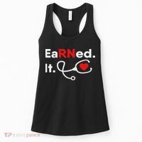 Earned It Rn Nursing Student Gifts For Women 2020 Women's Tank Top thumb 0