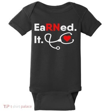 Earned It Rn Nursing Student Gifts For Women 2020 Baby Bodysuit