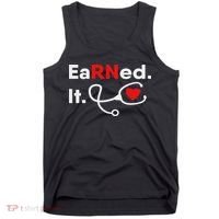 Earned It Rn Nursing Student Gifts For Women 2020 Tank Top thumb 0