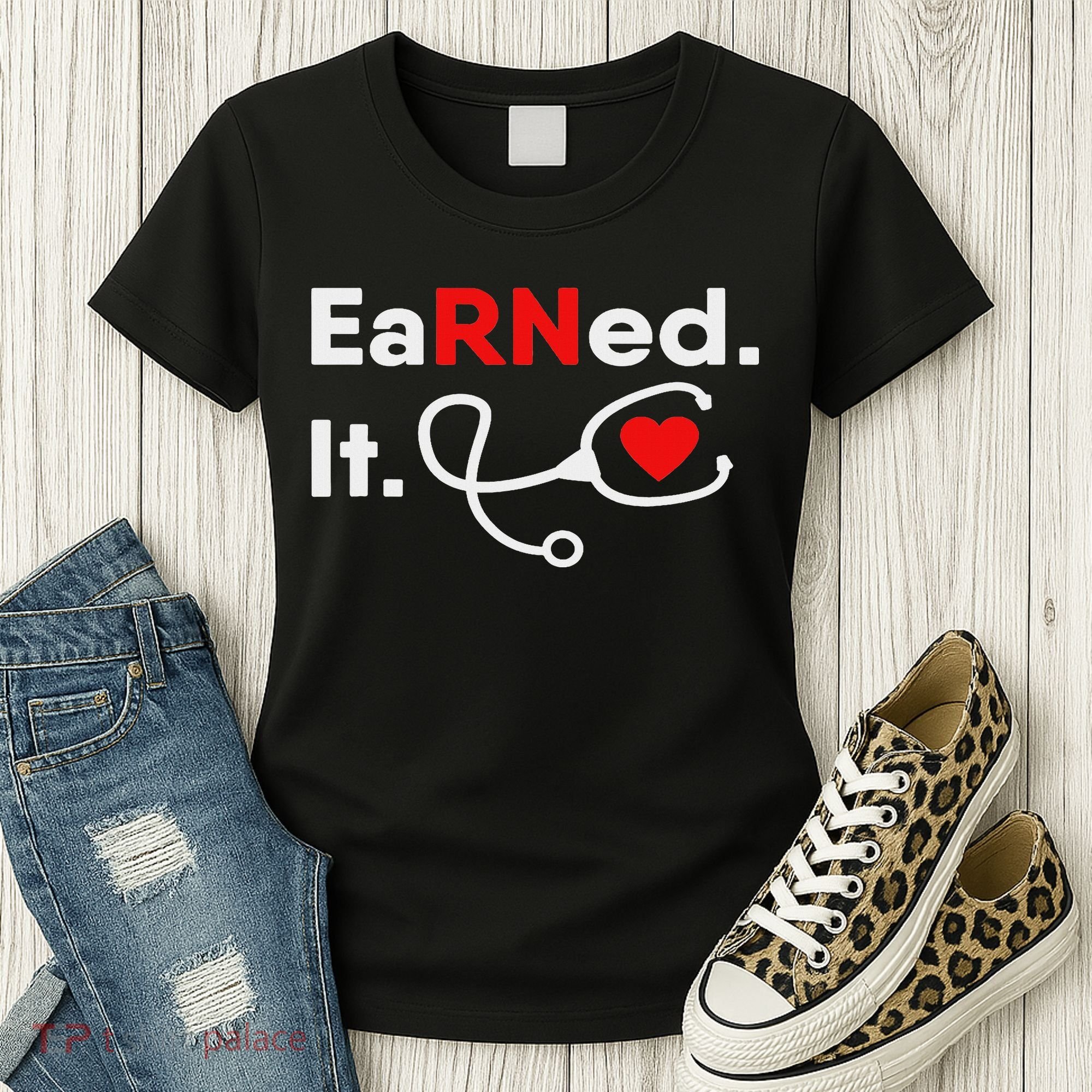 Earned It Rn Nursing Student Gifts For Women 2020 Women's T-Shirt
