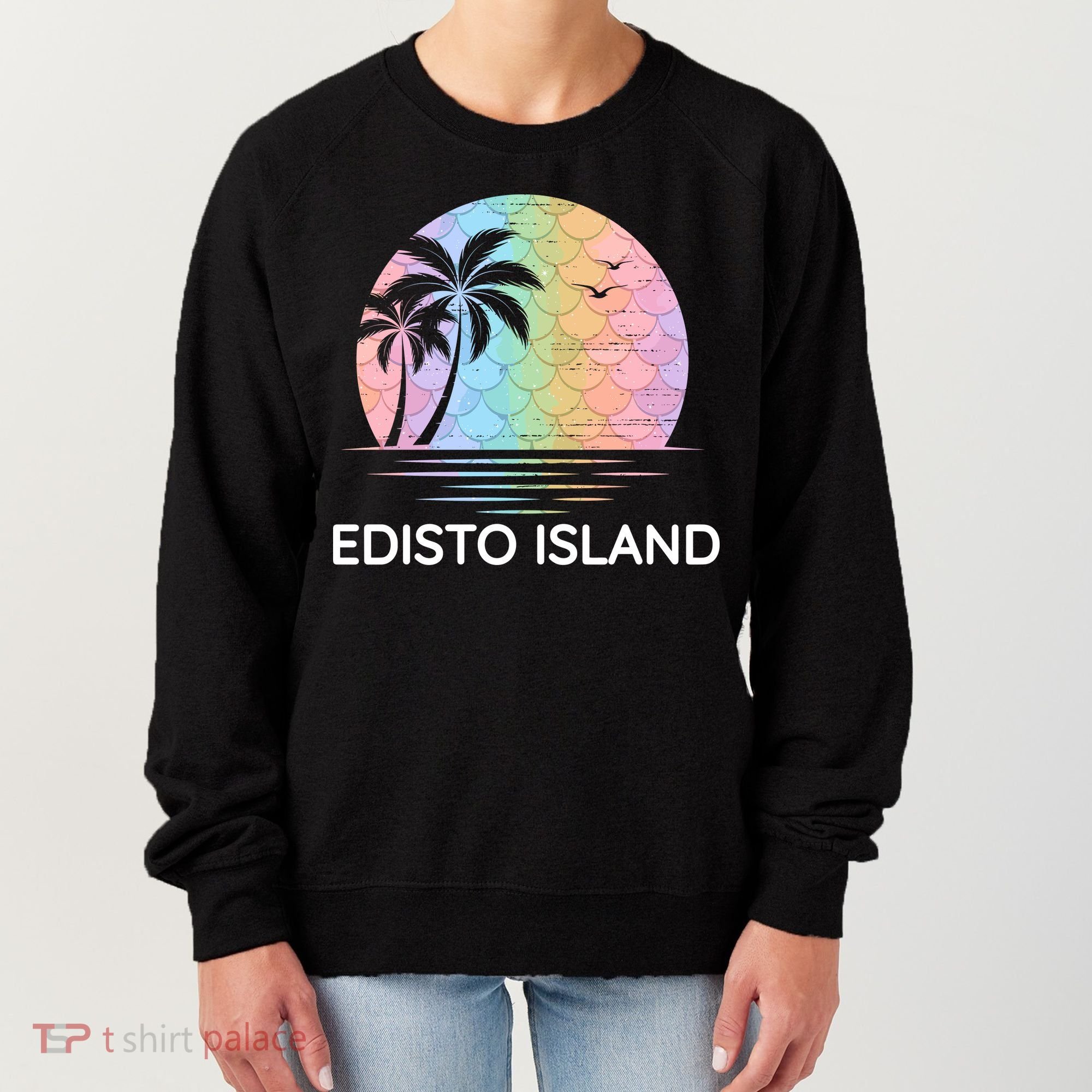 Edisto Island South Carolina Vacation Beach Family Group Women's Sweatshirt