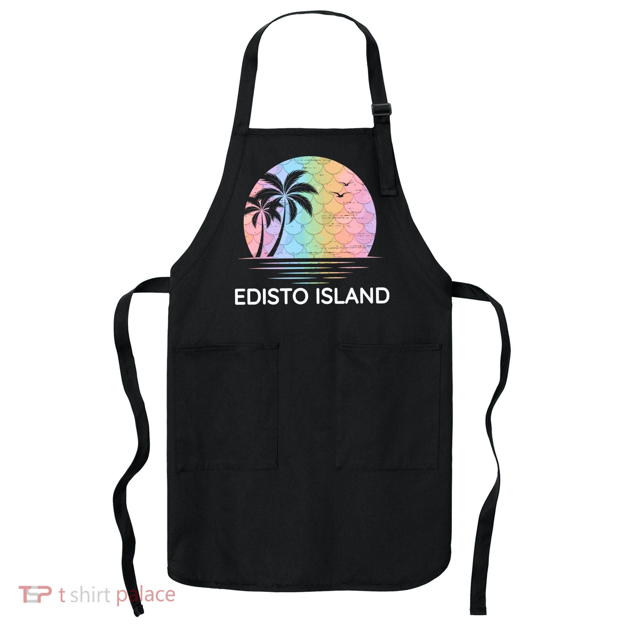 Edisto Island South Carolina Vacation Beach Family Group Apron
