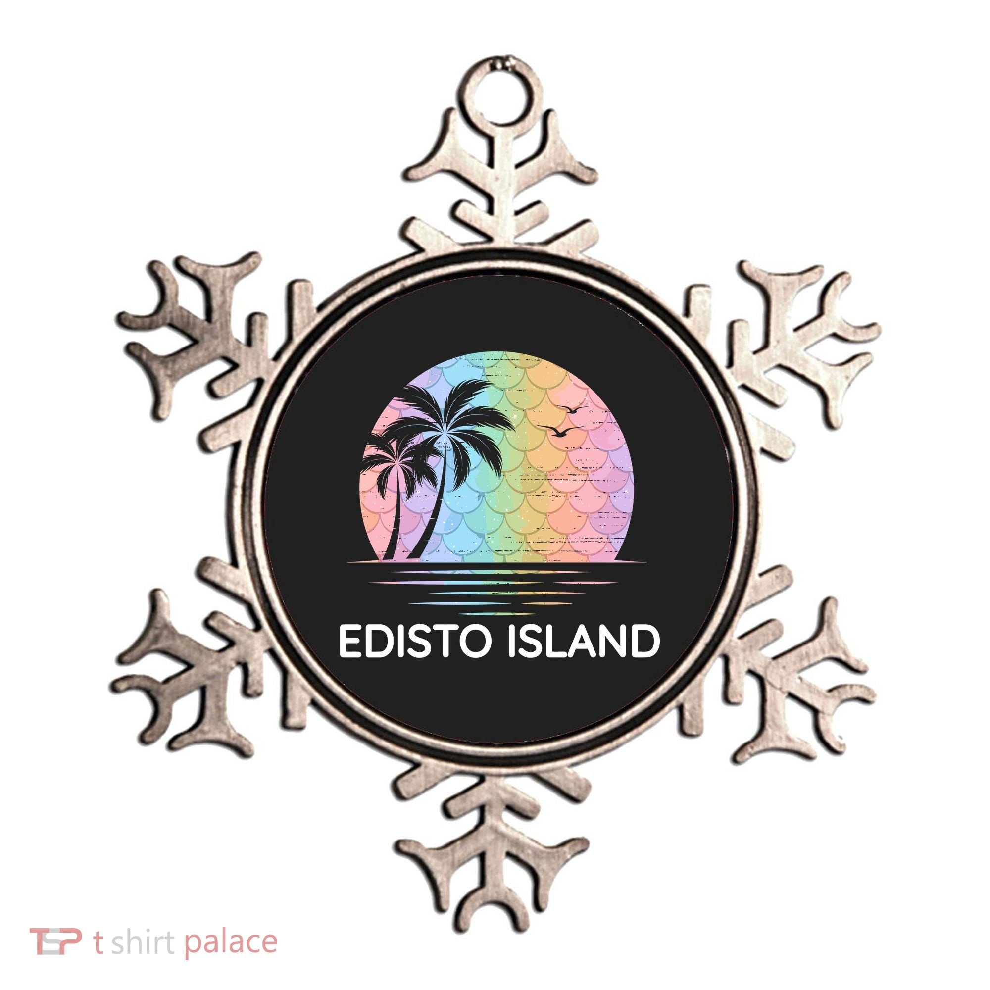 Edisto Island South Carolina Vacation Beach Family Group Ornament