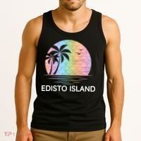 Edisto Island South Carolina Vacation Beach Family Group Tank Top thumb 3