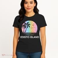 Edisto Island South Carolina Vacation Beach Family Group Women's T-Shirt thumb 4