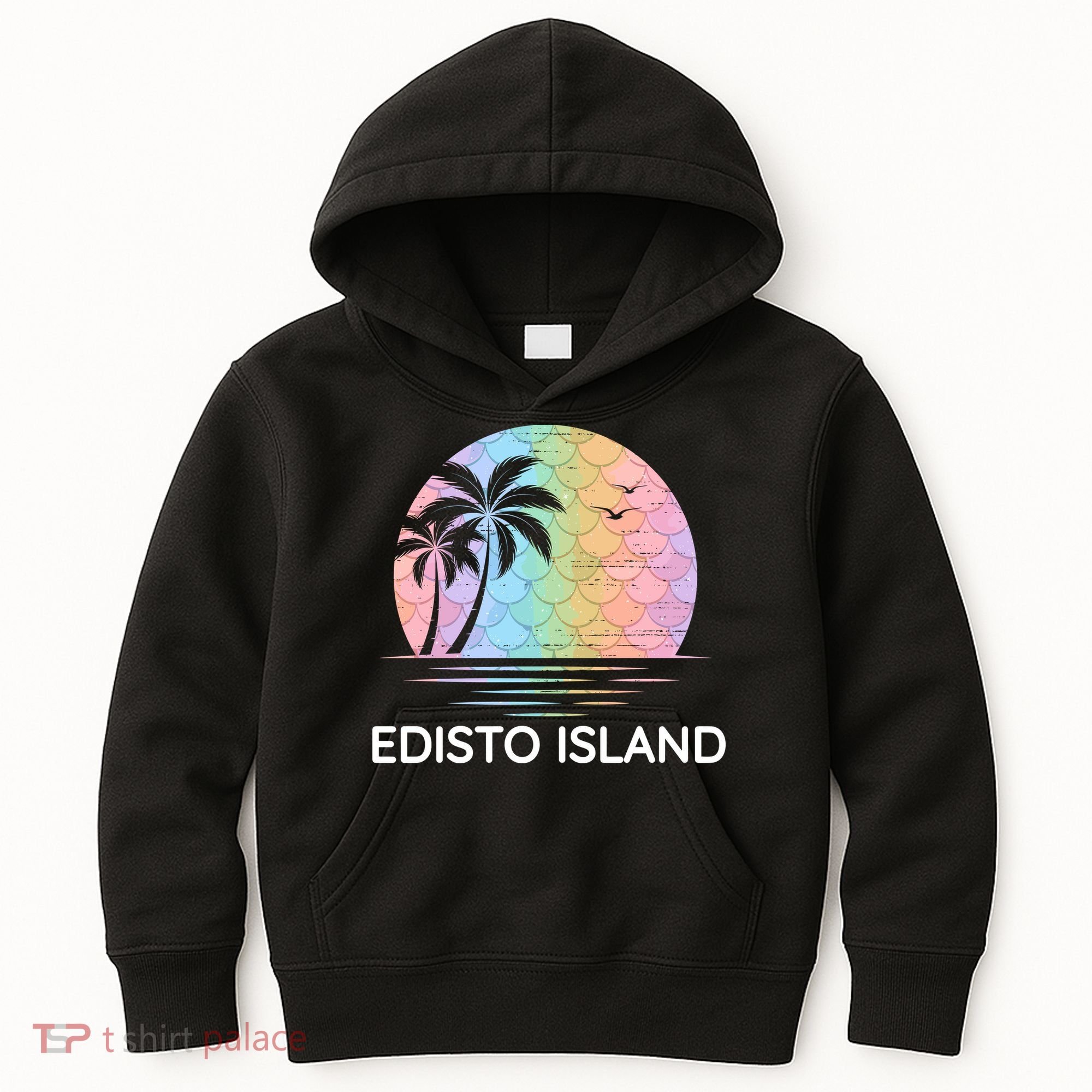 Edisto Island South Carolina Vacation Beach Family Group Kids Hoodie