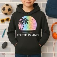 Edisto Island South Carolina Vacation Beach Family Group Kids Hoodie thumb 2