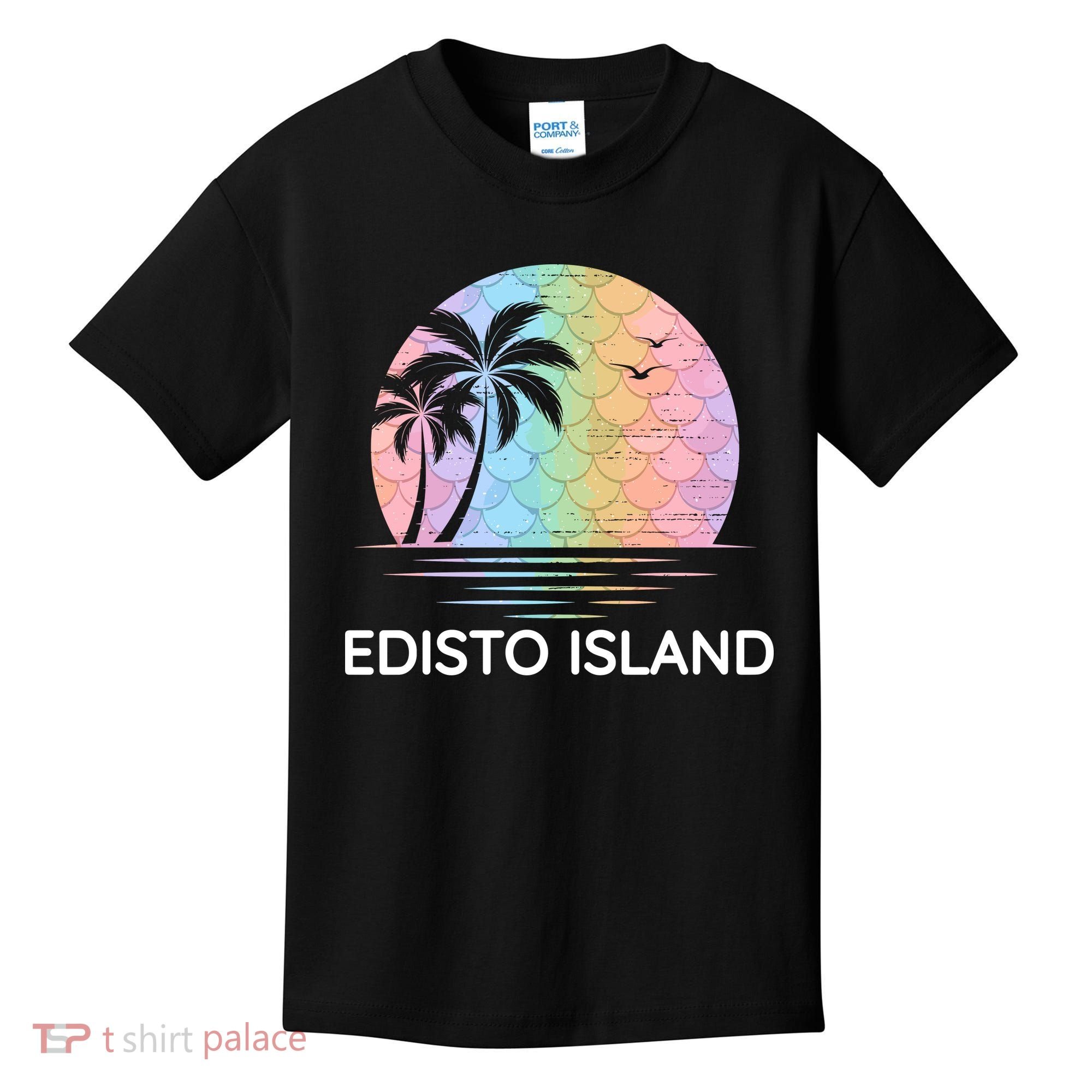 Edisto Island South Carolina Vacation Beach Family Group Kids T-Shirt
