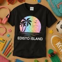 Edisto Island South Carolina Vacation Beach Family Group Kids T-Shirt thumb 3