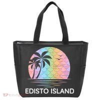 Edisto Island South Carolina Vacation Beach Family Group Tote Bag thumb 0