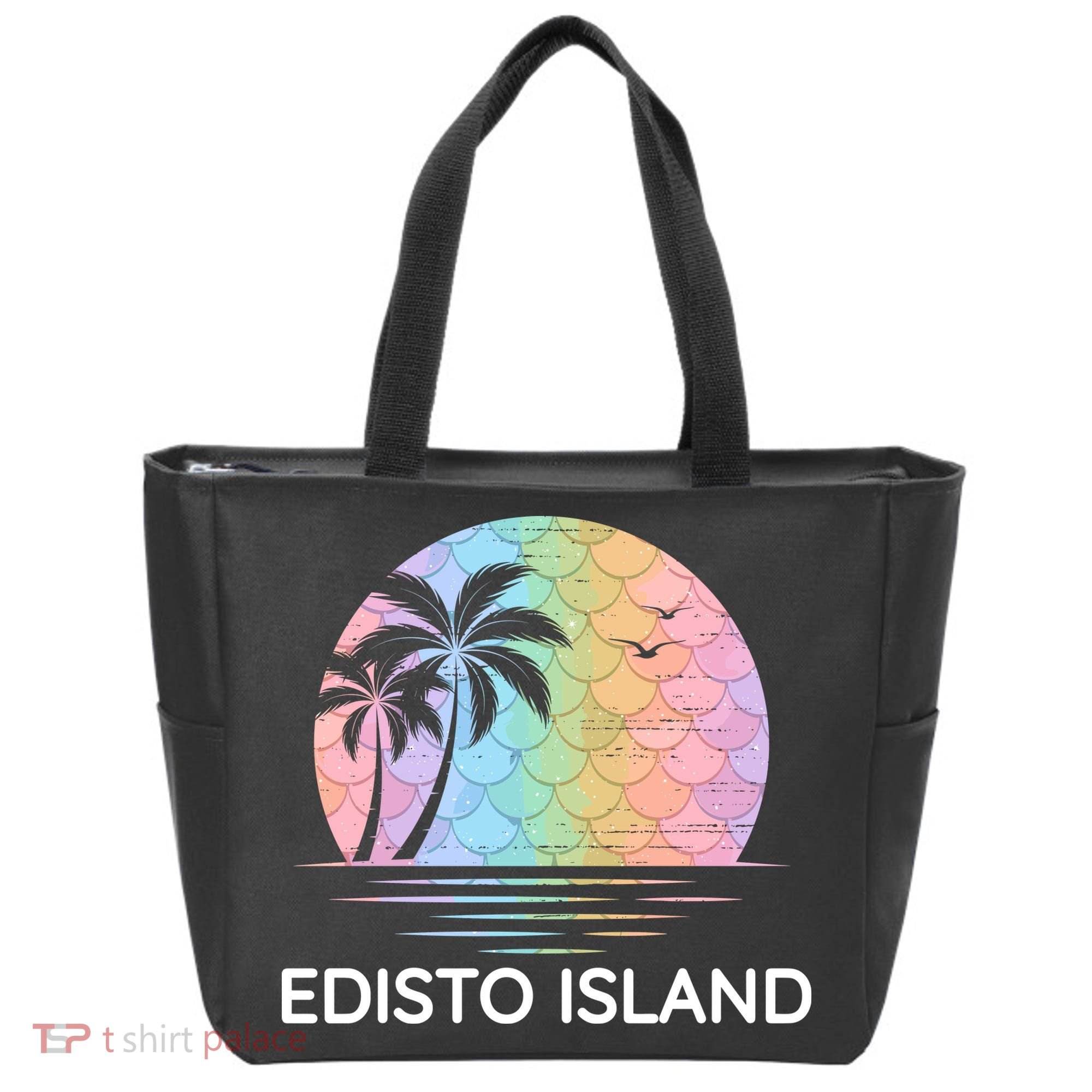 Edisto Island South Carolina Vacation Beach Family Group Tote Bag