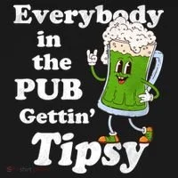 Everybody In The Pub Gettin Tipsy Bucket Hat thumb 4