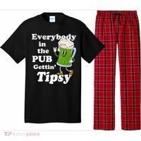 Everybody In The Pub Gettin Tipsy Pajama Set thumb 0