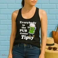 Everybody In The Pub Gettin Tipsy Women's Tank Top thumb 2