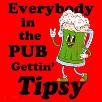 Everybody In The Pub Gettin Tipsy Santa Hat thumb 1