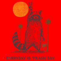 Everyday Is Trash Day Santa Hat thumb 1