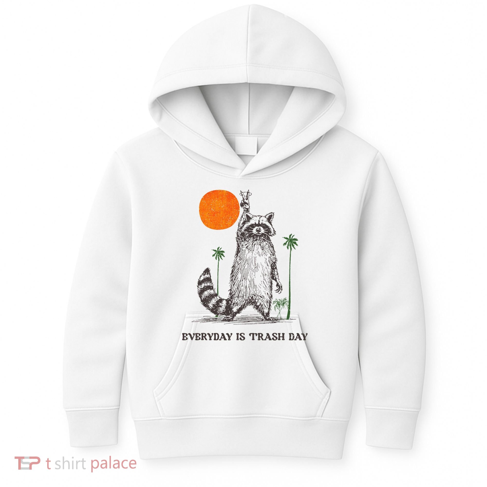 Everyday Is Trash Day Kids Hoodie