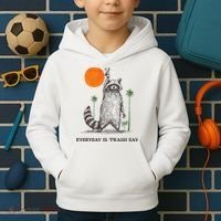 Everyday Is Trash Day Kids Hoodie thumb 2