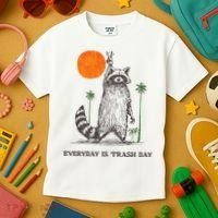 Everyday Is Trash Day Kids T-Shirt thumb 3