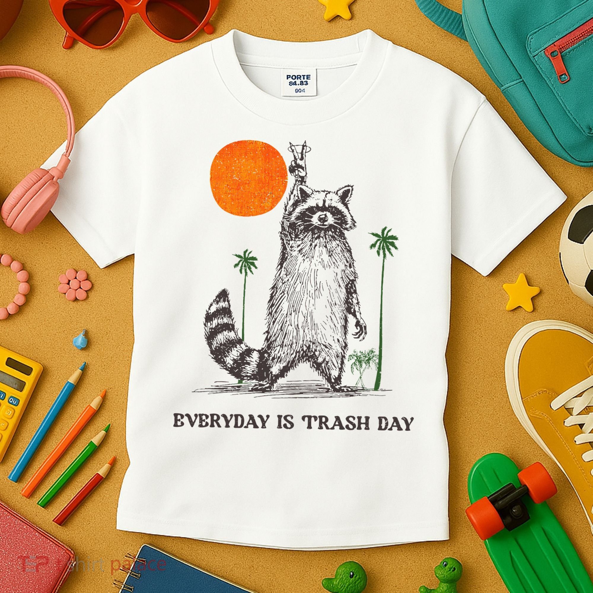 Everyday Is Trash Day Kids T-Shirt