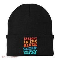 Errbody in the river getting tipsy Beanie thumb 0