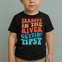 Errbody in the river getting tipsy Toddler T-Shirt thumb 2