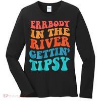 Errbody in the river getting tipsy Women's Long Sleeve Shirt thumb 0
