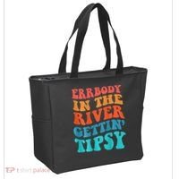 Errbody in the river getting tipsy Tote Bag thumb 2