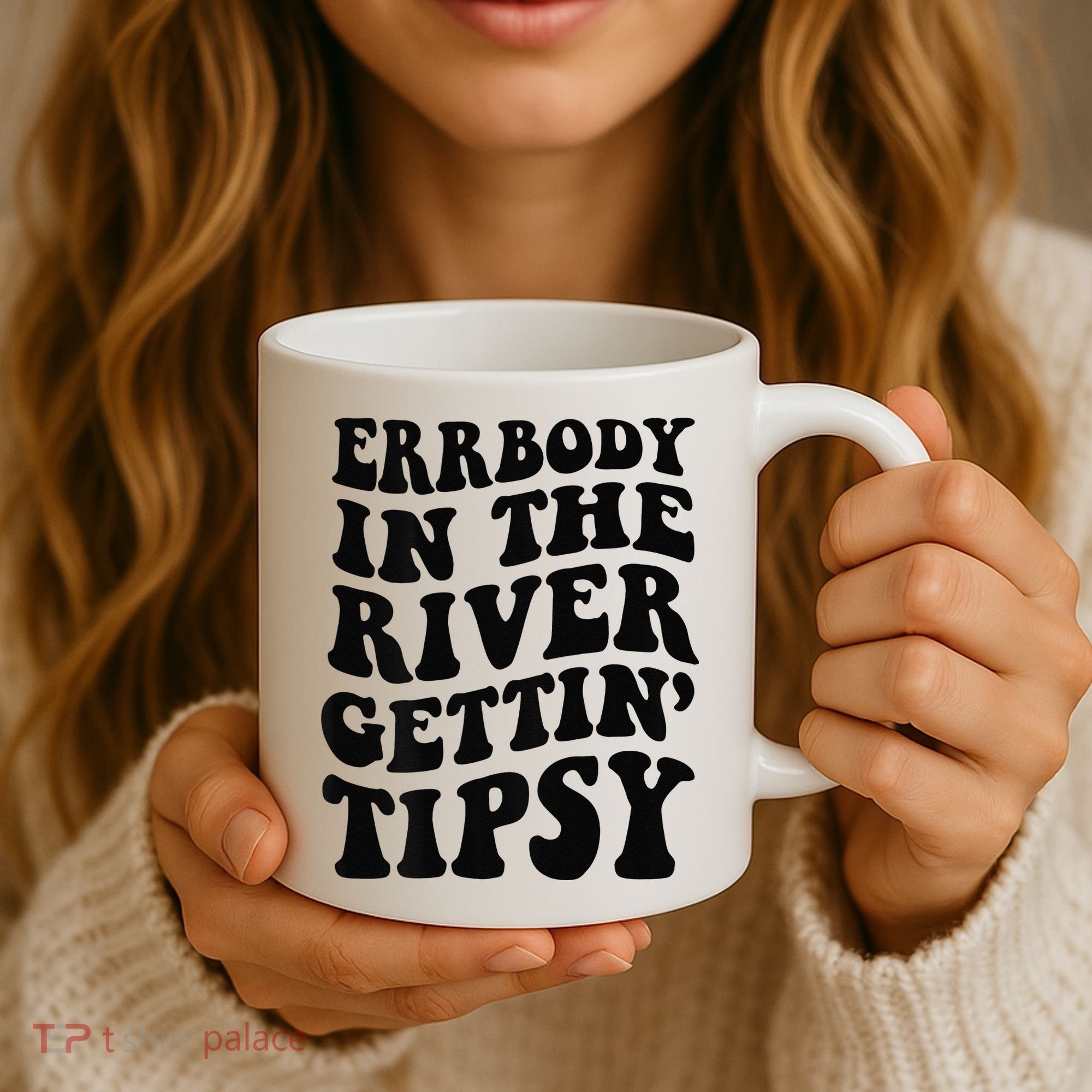 Everybody in the river getting tipsy Coffee Mug