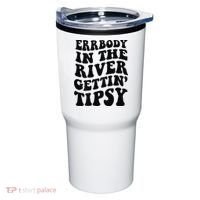Everybody in the river getting tipsy Tumbler thumb 0