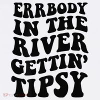 Everybody in the river getting tipsy Ornament thumb 1