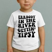 Everybody in the river getting tipsy Toddler T-Shirt thumb 2