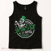 Everybody In The Pub Gettin Tipsy Shenanigans Drinking Tank Top thumb 2