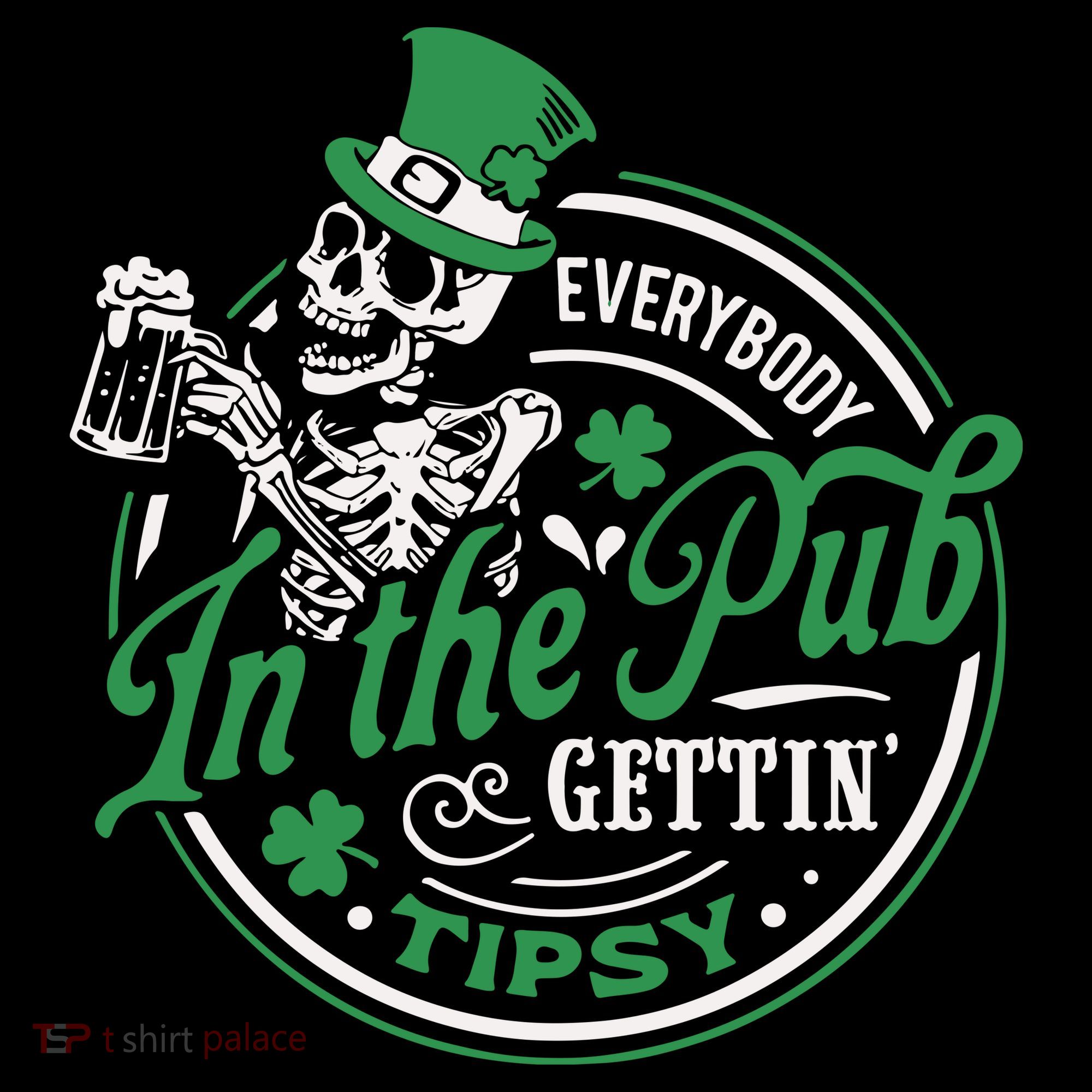 Everybody In The Pub Gettin Tipsy Shenanigans Drinking Tank Top