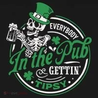 Everybody In The Pub Gettin Tipsy Shenanigans Drinking Visor thumb 3