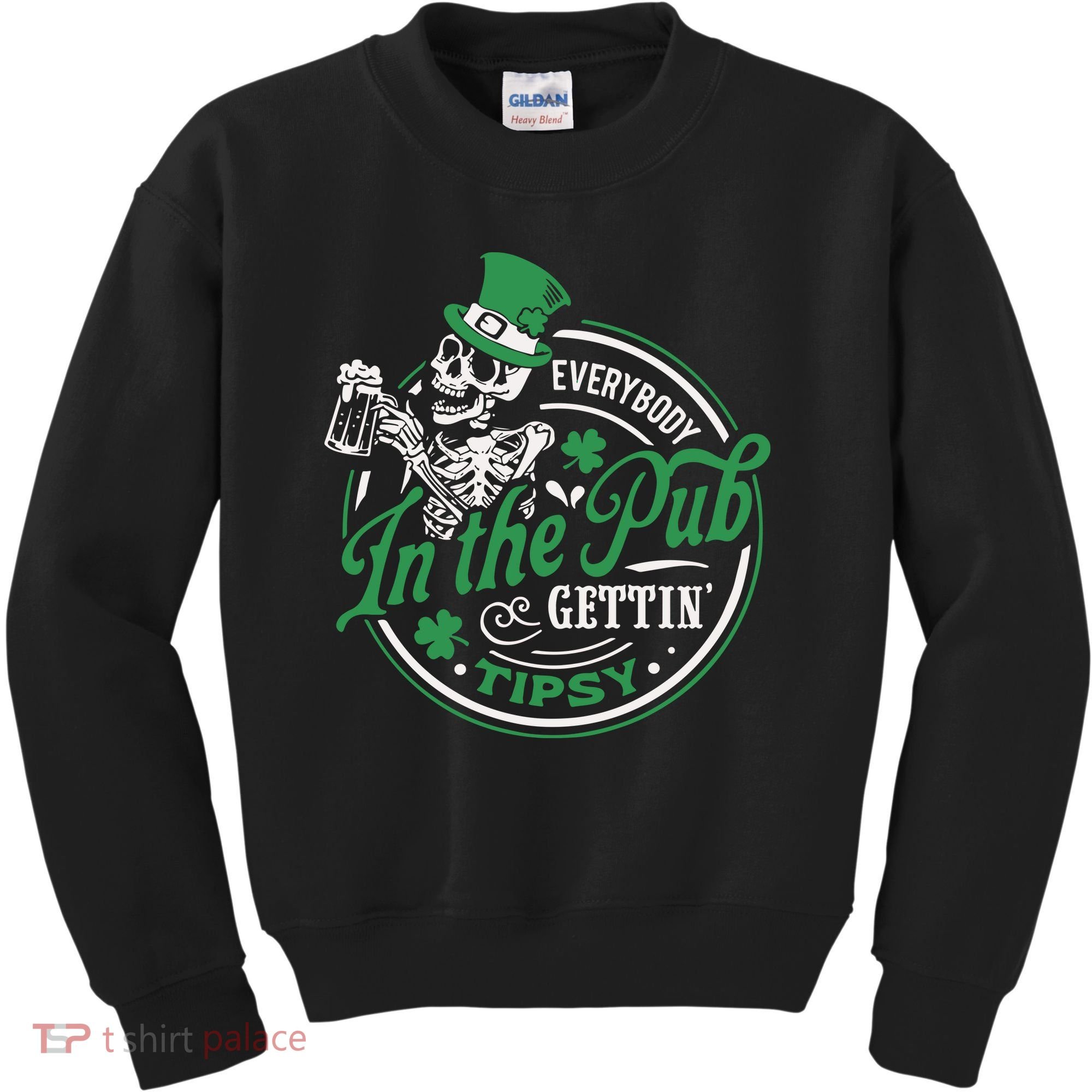 Everybody In The Pub Gettin Tipsy Shenanigans Drinking Kids Sweatshirt