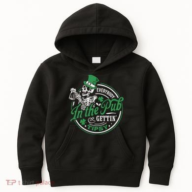 Everybody In The Pub Gettin Tipsy Shenanigans Drinking Kids Hoodie