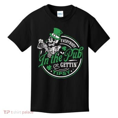 Everybody In The Pub Gettin Tipsy Shenanigans Drinking Kids T-Shirt