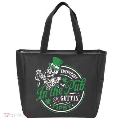 Everybody In The Pub Gettin Tipsy Shenanigans Drinking Tote Bag