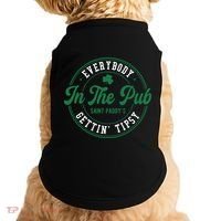 Everybody In The Pub Gettin Tipsy Doggie Tank thumb 0