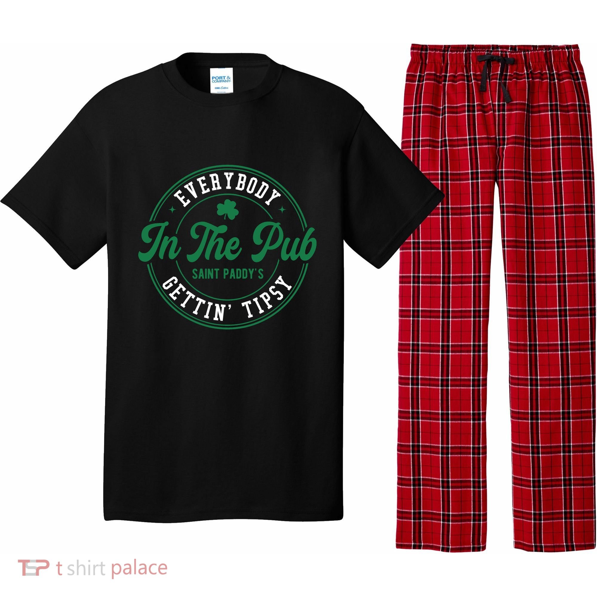 Everybody In The Pub Gettin Tipsy Pajama Set