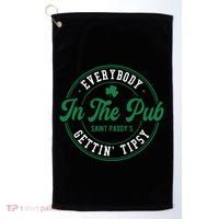 Everybody In The Pub Gettin Tipsy Golf Towel thumb 0