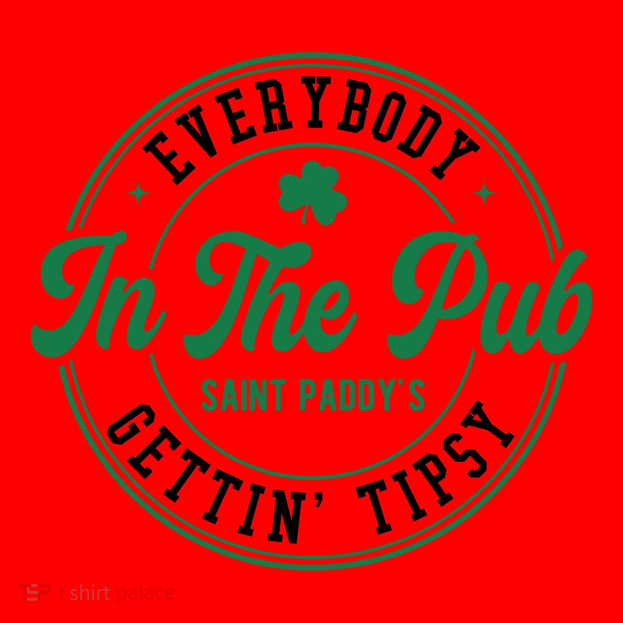 Everybody In The Pub Gettin Tipsy Santa Hat