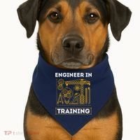 Engineer In Training Future Engineer Holding Engineering USA-Made Doggie Bandana thumb 1