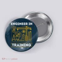 Engineer In Training Future Engineer Holding Engineering Button thumb 0