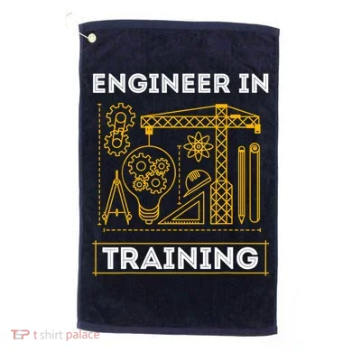 Engineer In Training Future Engineer Holding Engineering Golf Towel